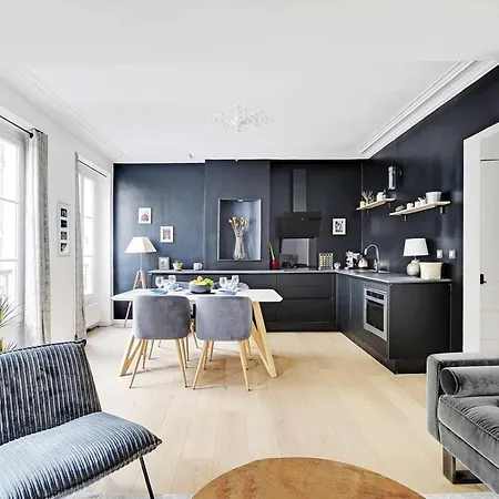 Apartmán Elegant - 1br-4p - Les Batignolles